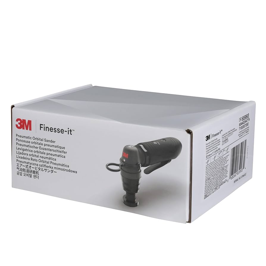 ちょす Amazon.com: 3M Finesse-it Pneumatic Orbital Sander, 65993, 1